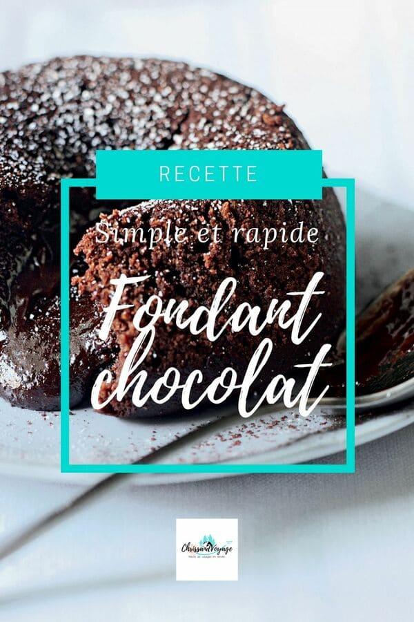 Leckeres Rezept für den Schokoladenfondant